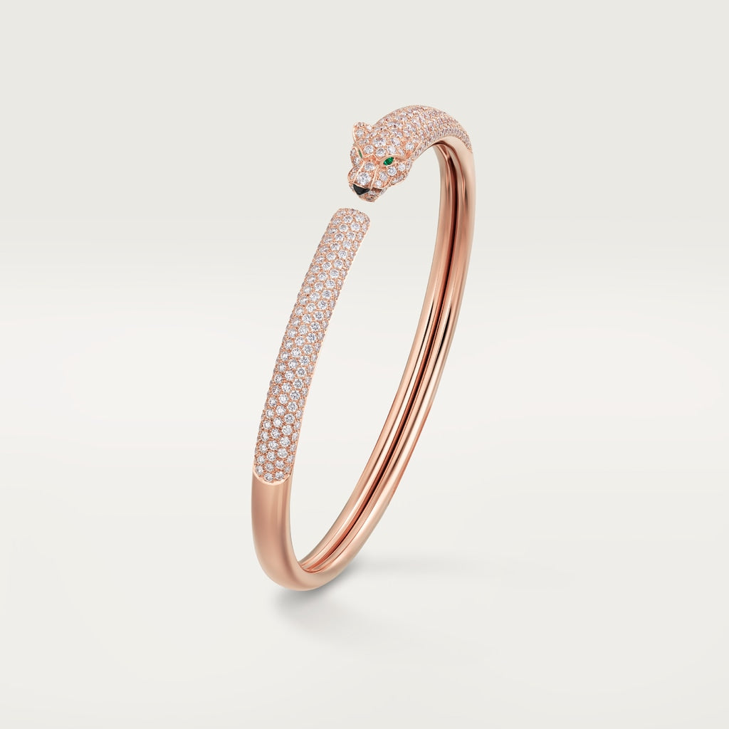 18K Panth̬re De Diamonds Bracelet