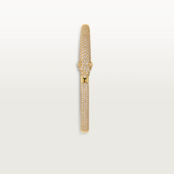 18K Panth̬re De Diamonds Bracelet