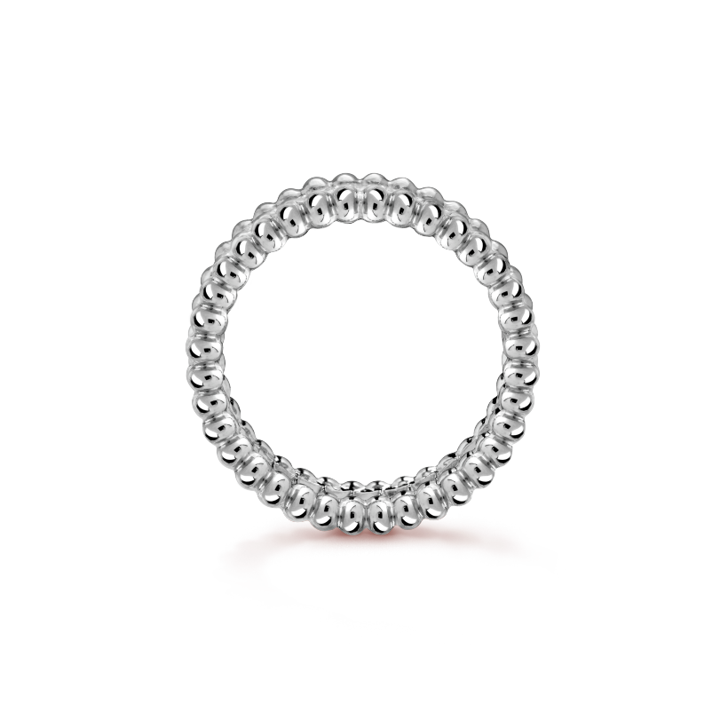 18K Perl̩e Diamonds Ring