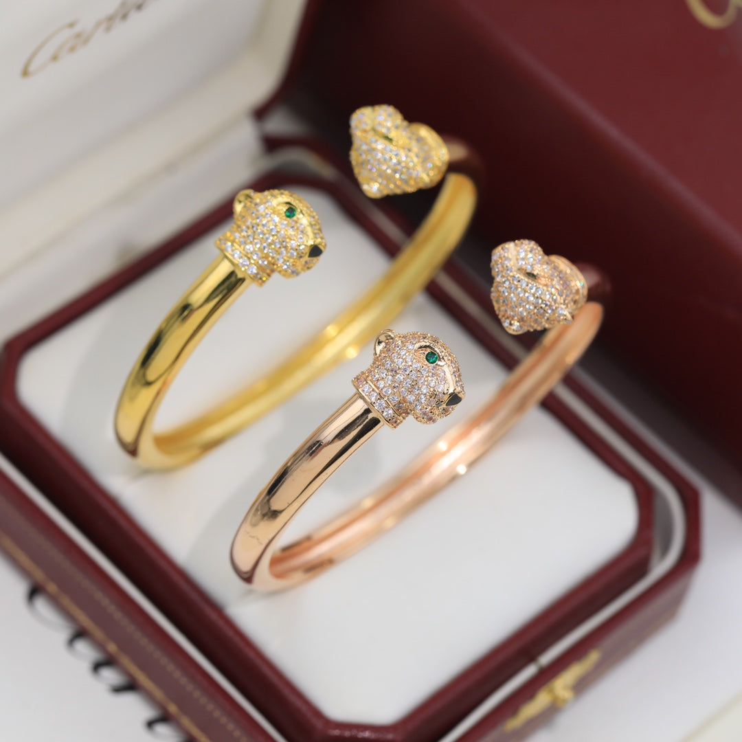 18K Panth̬re De Bracelet
