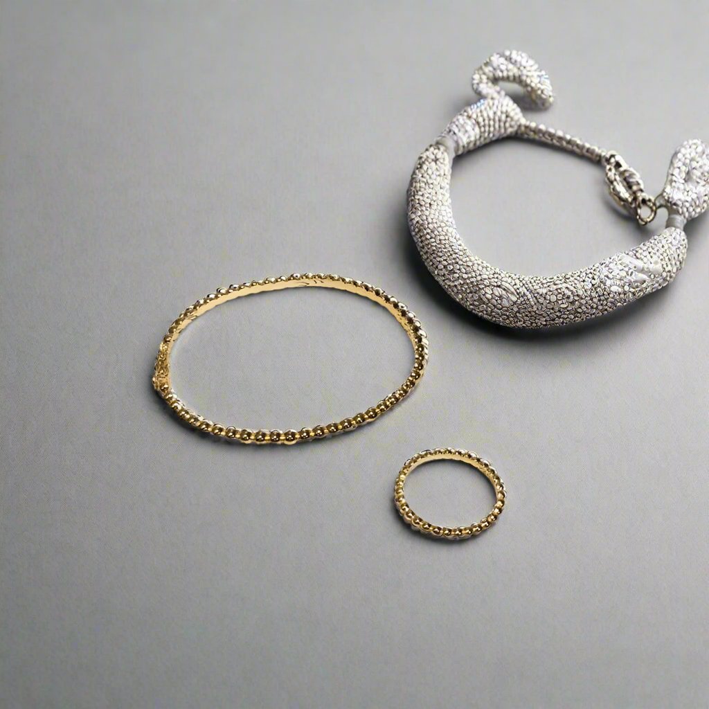 18K Perl̩e Pearls Bracelet