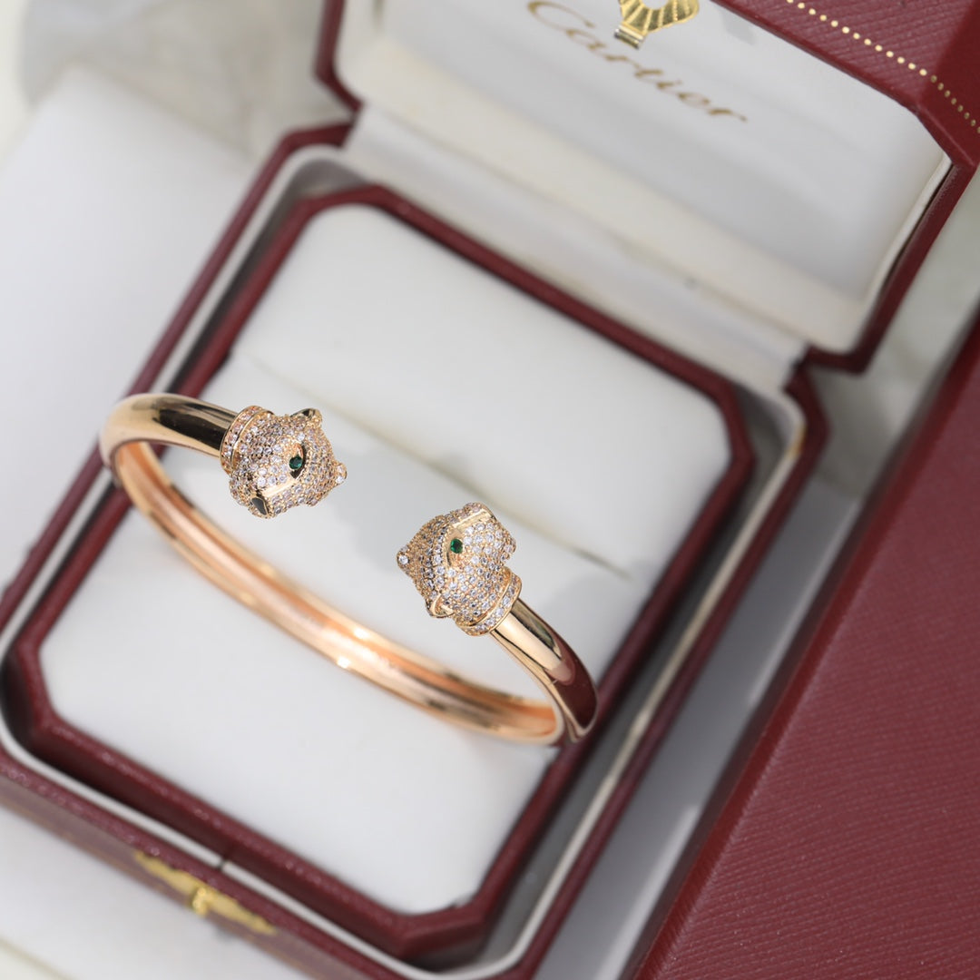 18K Panth̬re De Bracelet