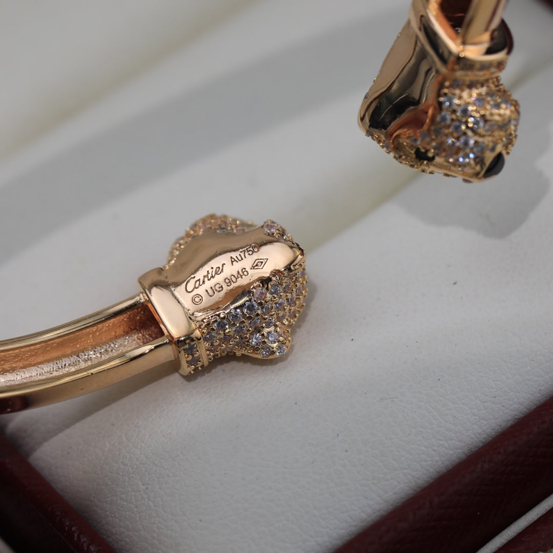 18K Panth̬re De Bracelet