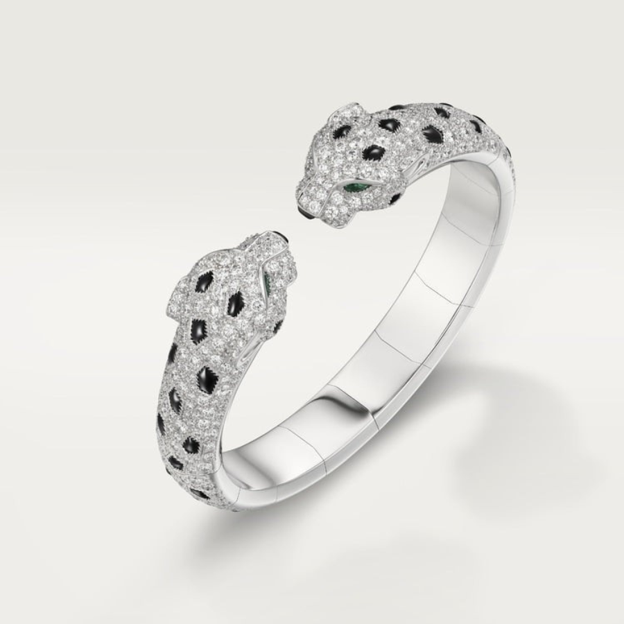 18K Panth̬re De Diamond Bracelet
