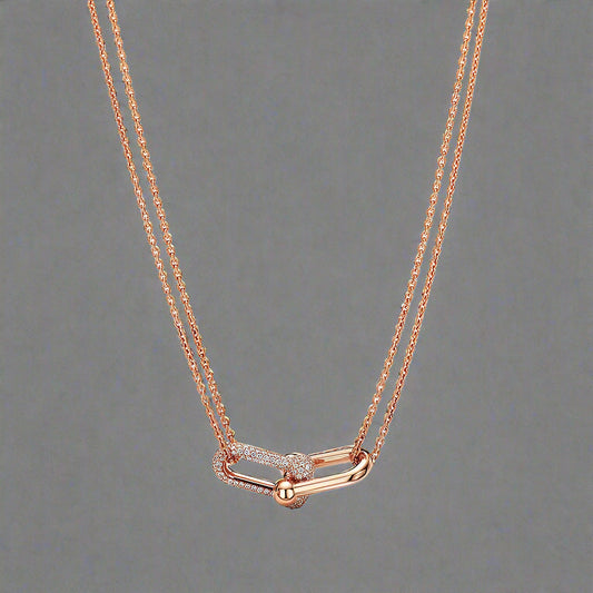 18K T HardWear Double Link Necklace
