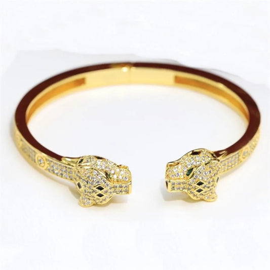 18K Panth̬re De Bracelet